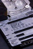 Wynter's Rose Asus ROG Crosshair VIII Hero Motherboard Armor For EK Monoblock Custom Etching